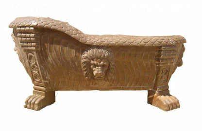 Luxurious marble stone bath tub Pear Angel