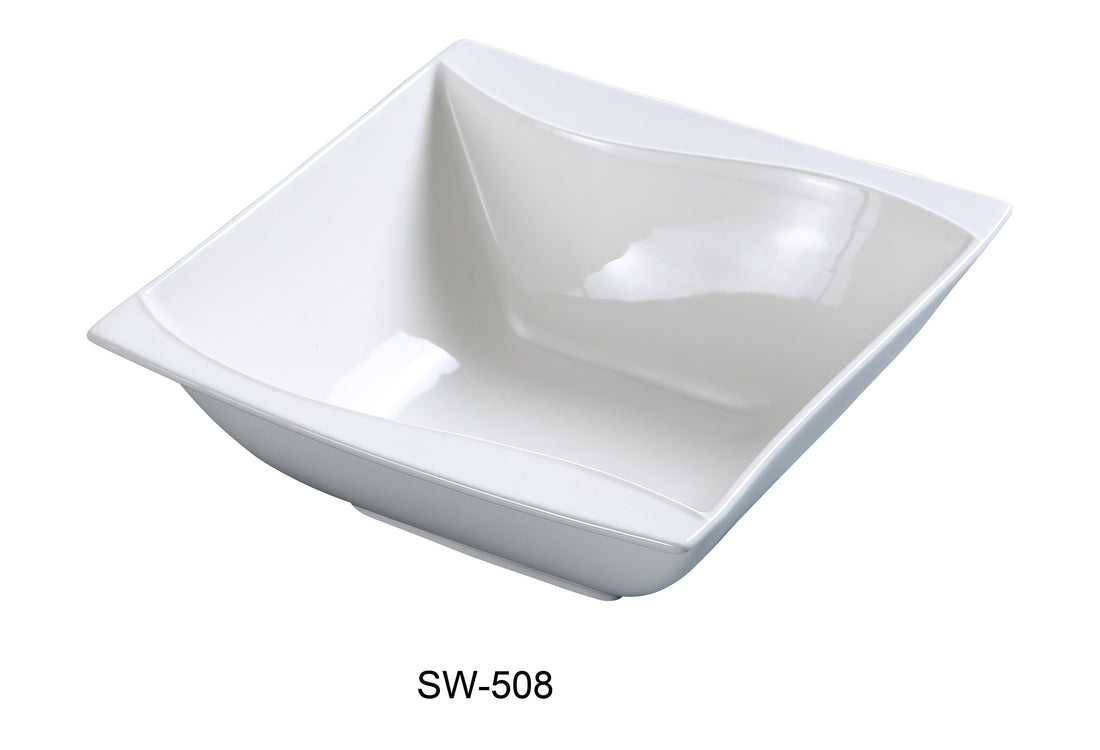 Yanco SW-508  8.5&quot; Noodle Bowl Lime Atlas