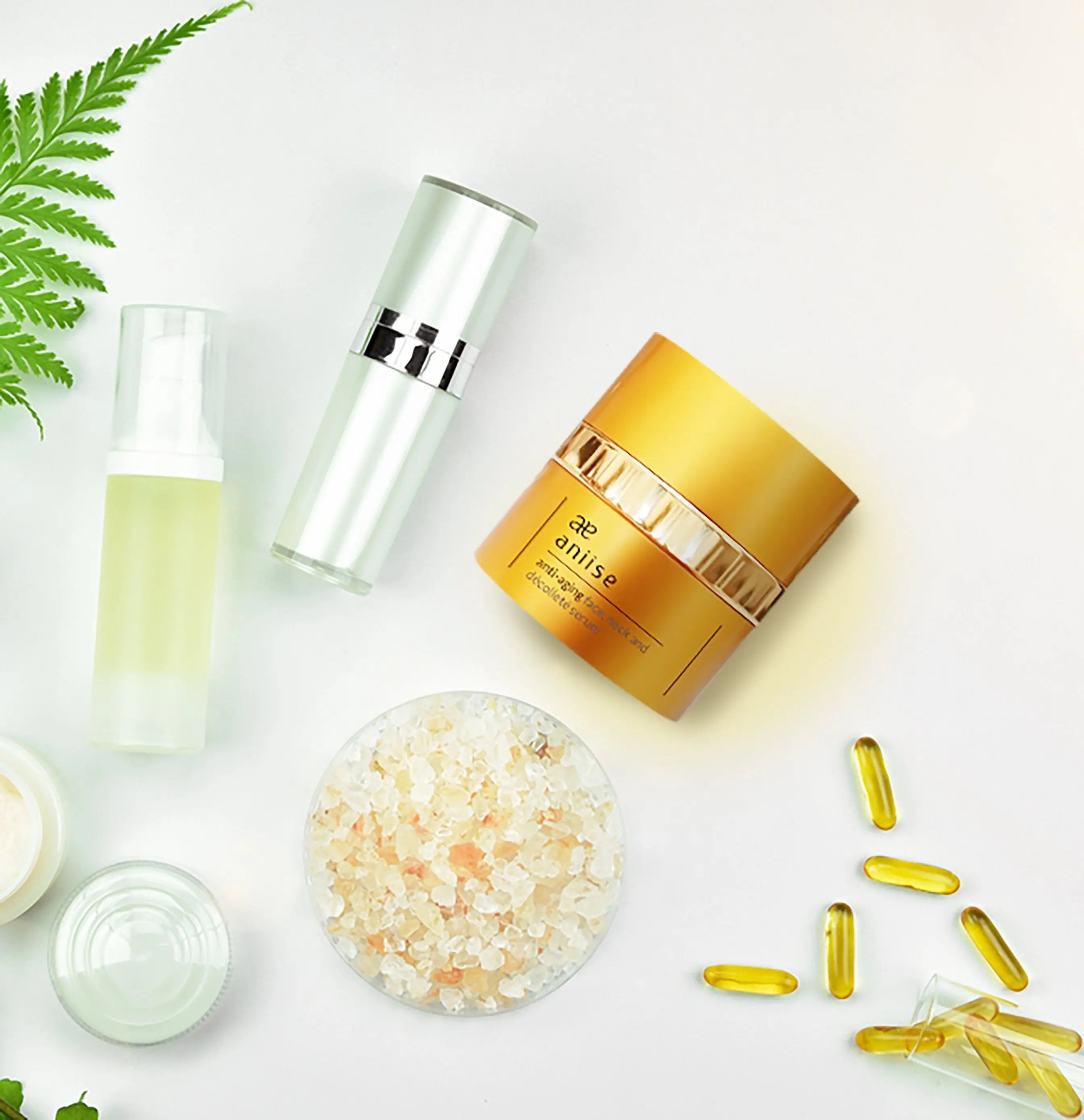 Anti-Aging Face Neck and Décolleté Serum Purple Maple