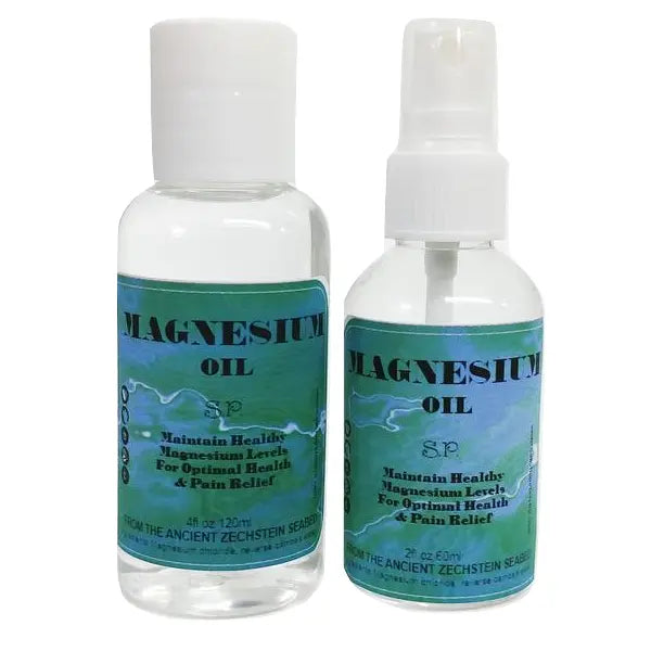 Pure Magnesium Oil Spray And Refill Green Charlie