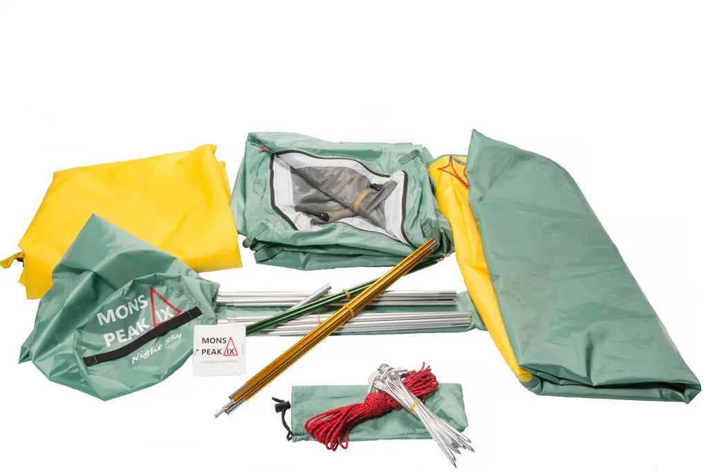Night Sky 3 Person and 4 Person 2-in-1 Backpacking Tent Triangulum