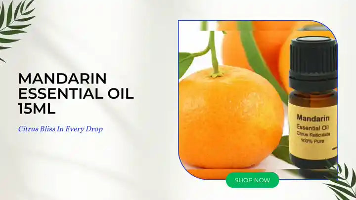 Mandarin Essential Oil 15ml by@Outfy