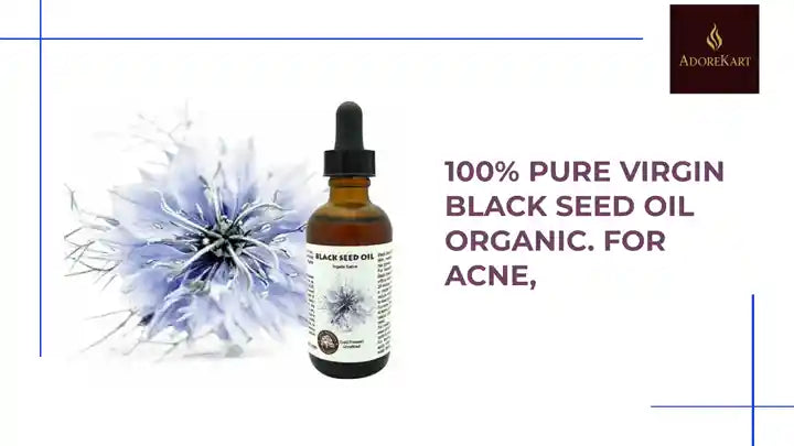100% Pure Virgin Black Seed Oil Organic. For acne, by@Outfy