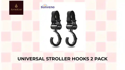 Universal Stroller Hooks 2 Pack by@Outfy