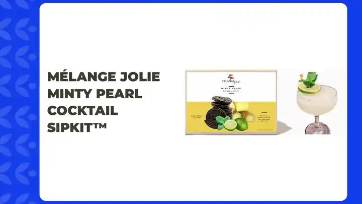 M&eacute;lange Jolie Minty Pearl Cocktail SipKit&trade; by@Outfy