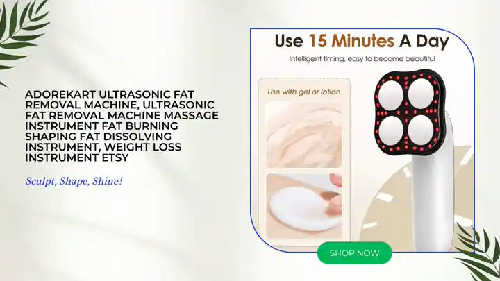 AdoreKart Ultrasonic Fat Removal Machine, Ultrasonic Fat Removal Machine Massage Instrument Fat Burning Shaping Fat Dissolving Instrument, Weight Loss Instrument ETSY by@Outfy