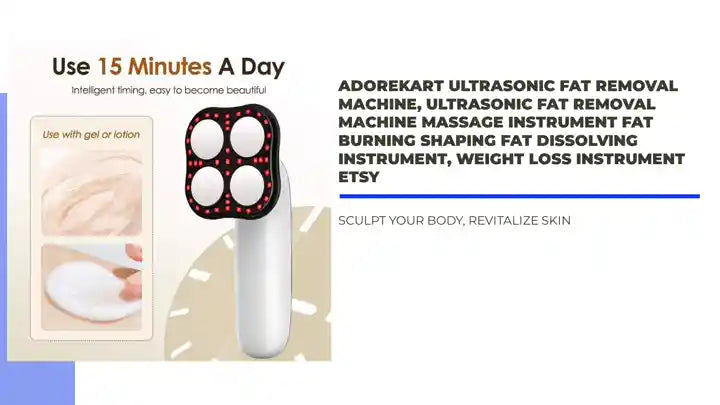 AdoreKart Ultrasonic Fat Removal Machine, Ultrasonic Fat Removal Machine Massage Instrument Fat Burning Shaping Fat Dissolving Instrument, Weight Loss Instrument ETSY by@Outfy