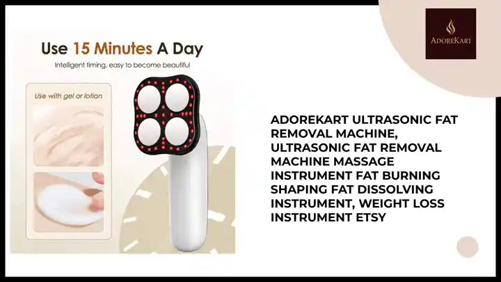 AdoreKart Ultrasonic Fat Removal Machine, Ultrasonic Fat Removal Machine Massage Instrument Fat Burning Shaping Fat Dissolving Instrument, Weight Loss Instrument ETSY by@Outfy