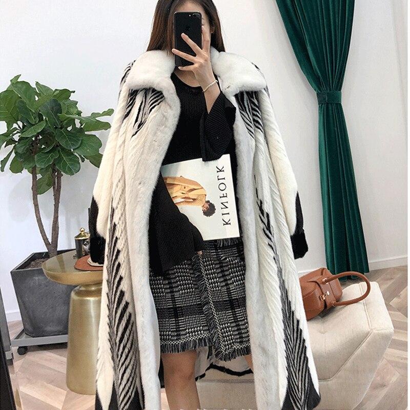 Real Mink Coat Women&