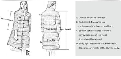 Real Mink Coat Women&