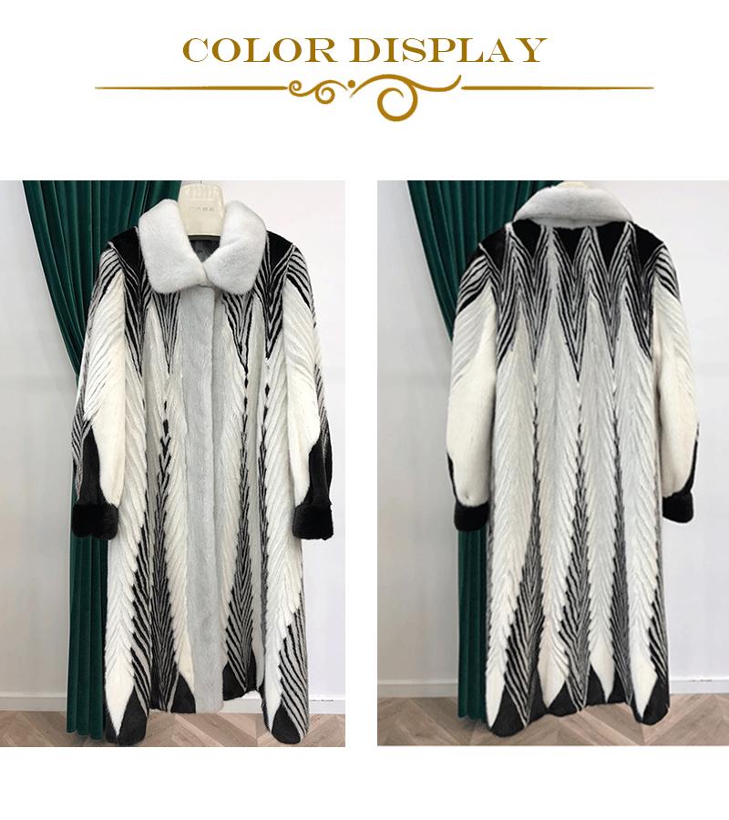 Real Mink Coat Women&