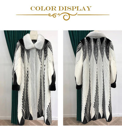 Real Mink Coat Women&
