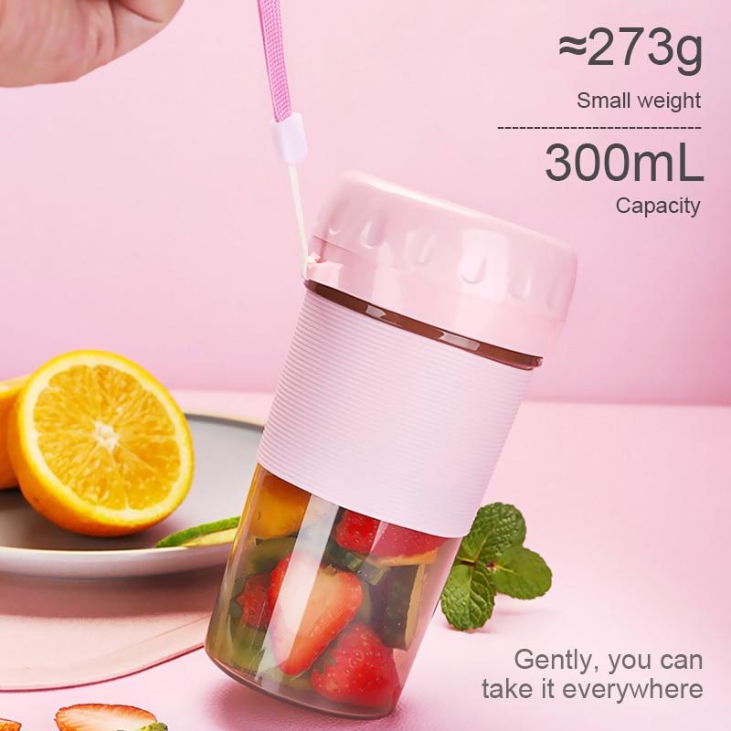 Portable Personal Juice Blender and Smoothie Maker Yellow Pandora