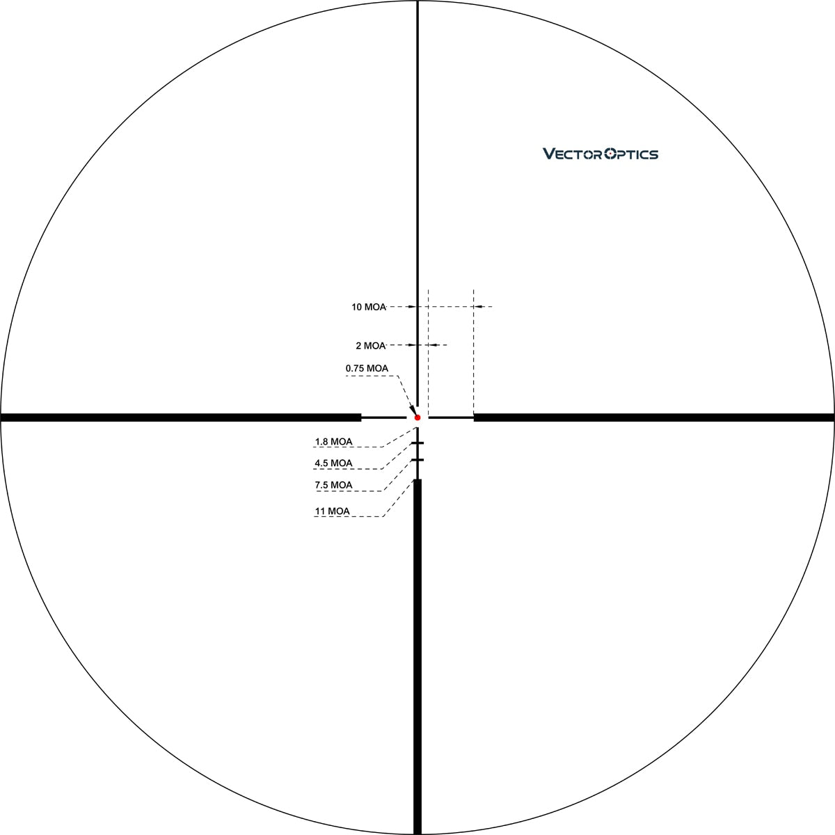 Optics Continental HD 2-12x50 Riflescope Clear View Hunting Rifle Yellow Angel