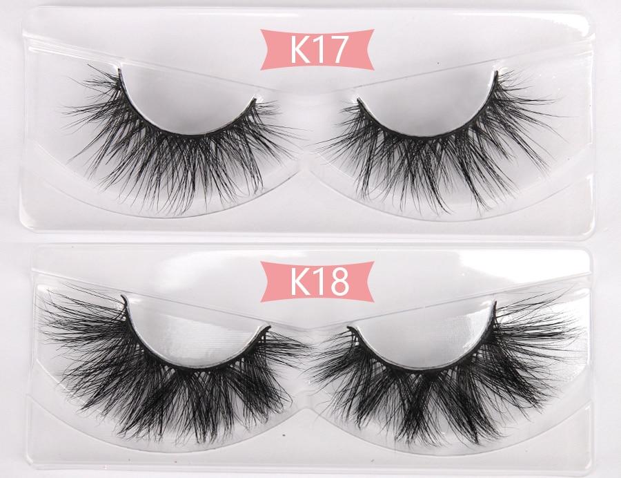 100 Pairs 3D Mink Lashes Wholesale Bulk  3D Mink Eyelashes Thick Long Yellow Angel