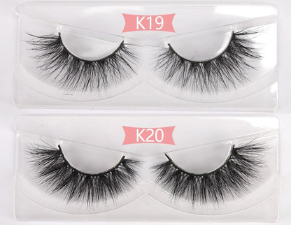 100 Pairs 3D Mink Lashes Wholesale Bulk  3D Mink Eyelashes Thick Long Yellow Angel