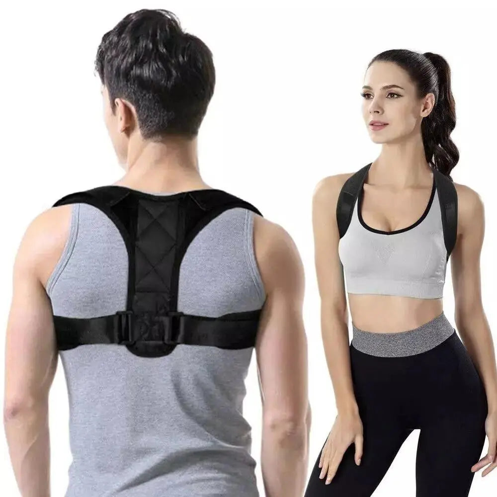 Unisex Adjustable Back Posture Corrector Yellow Pandora