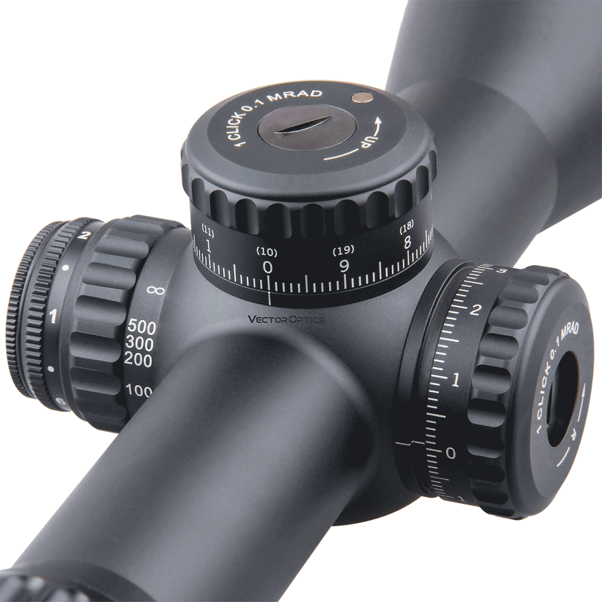 Vector Optics Continental 3-18x50 HD FFP Hunting Riflescope 1/10 MIL Yellow Angel