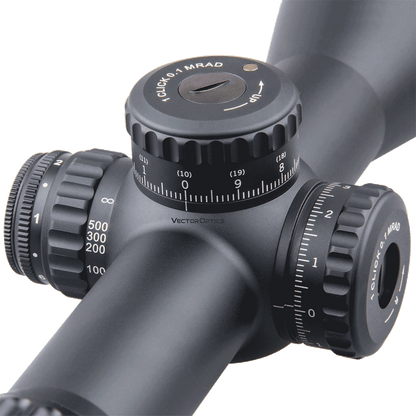 Vector Optics Continental 3-18x50 HD FFP Hunting Riflescope 1/10 MIL Yellow Angel