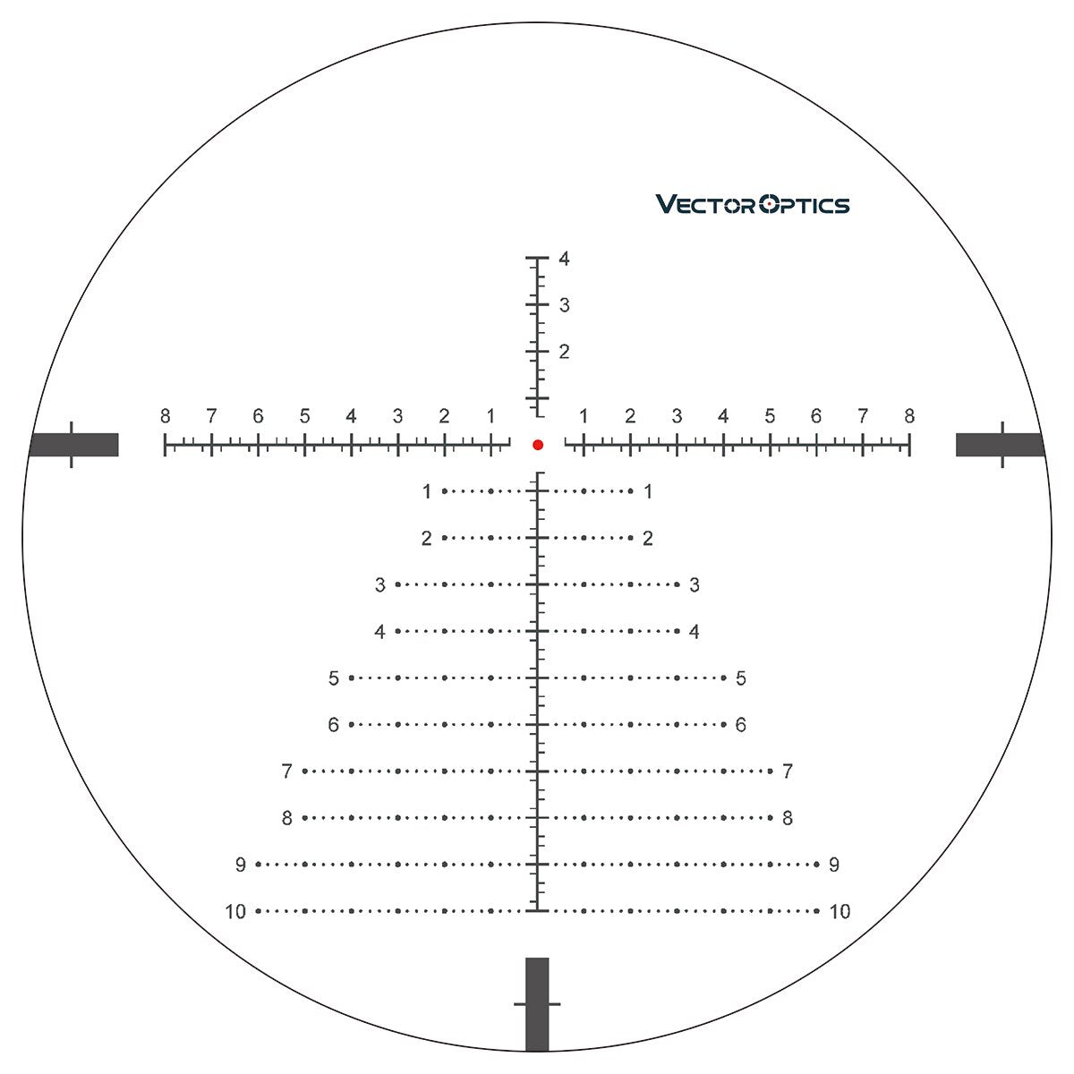 Vector Optics Continental 3-18x50 HD FFP Hunting Riflescope 1/10 MIL Yellow Angel