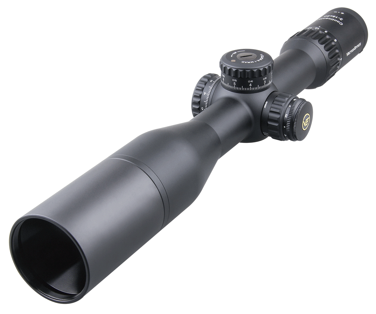 Vector Optics Continental 3-18x50 HD FFP Hunting Riflescope 1/10 MIL Yellow Angel
