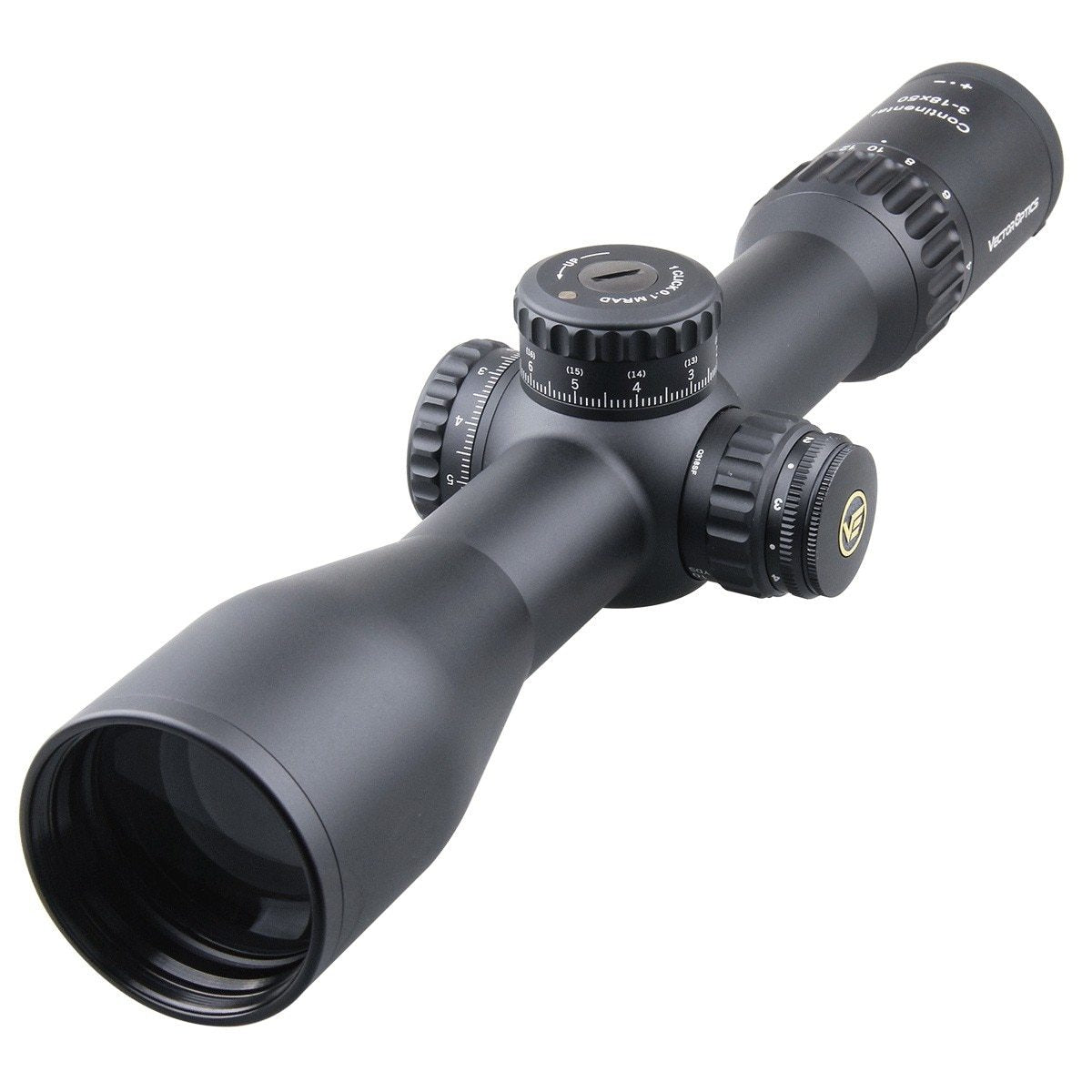 Vector Optics Continental FFP 34mm 1-6x28 3-18x50 4-24x56 5-30x56 Yellow Angel