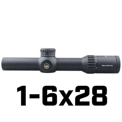 Vector Optics Continental FFP 34mm 1-6x28 3-18x50 4-24x56 5-30x56 Yellow Angel