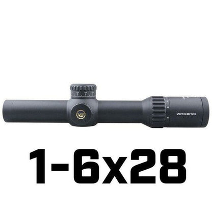 Vector Optics Continental FFP 34mm 1-6x28 3-18x50 4-24x56 5-30x56 Yellow Angel
