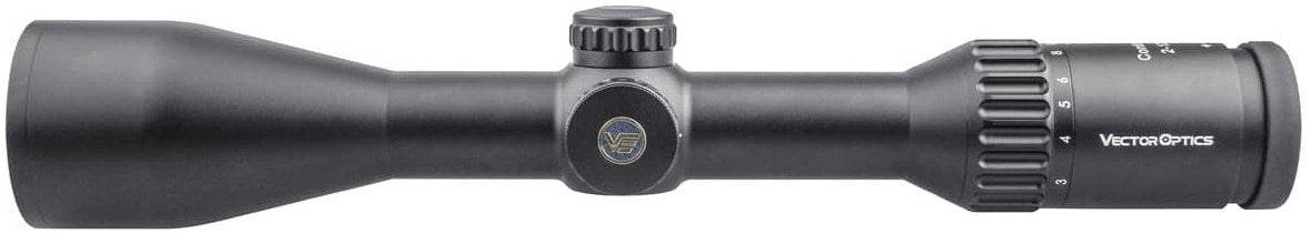 Optics Continental HD 2-12x50 Riflescope Clear View Hunting Rifle Yellow Angel