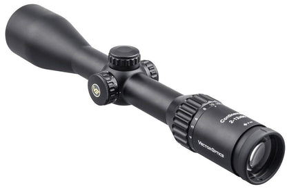 Optics Continental HD 2-12x50 Riflescope Clear View Hunting Rifle Yellow Angel