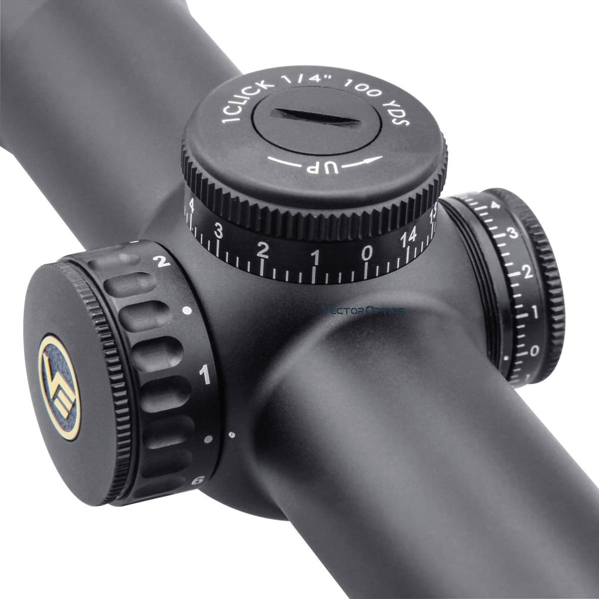Optics Continental HD 2-12x50 Riflescope Clear View Hunting Rifle Yellow Angel
