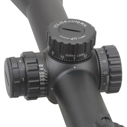 Optics Taurus 4-24x50 FFP Tactical Precision Riflescope High Quality Yellow Angel