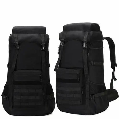Waterproof Outdoor Camping 70L Military Backpack Yellow Pandora