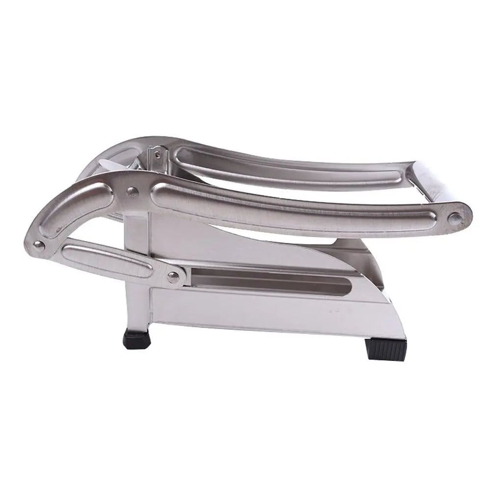 Stainless Steel French Fries and Potato Cutter with 2 Different Blades Yellow Pandora