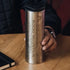 Rocky Mountain National Park - Colorado Map Tumbler Cyan Castor