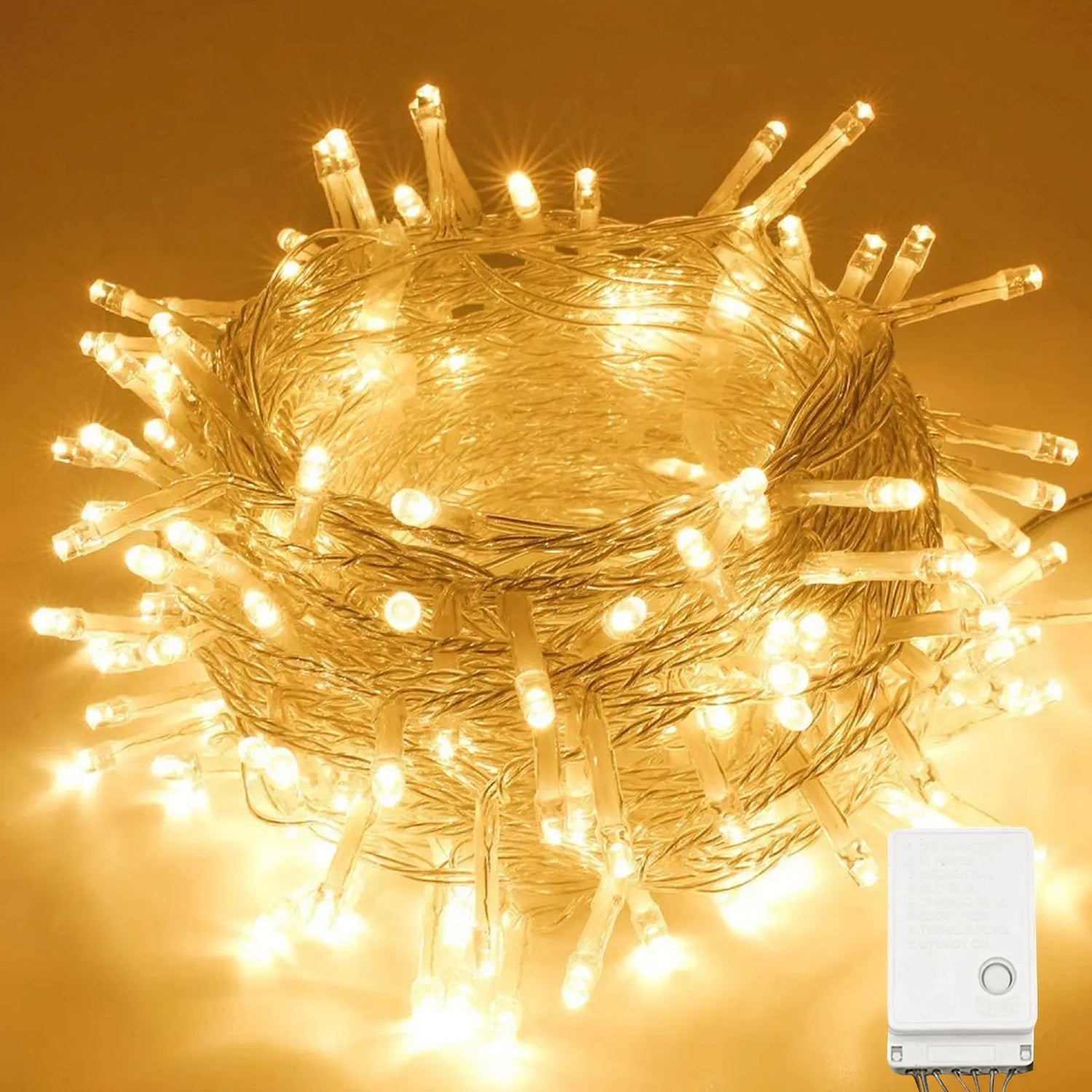 Halloween Christmas Lights Outdoor Decorations 100 LED 33Ft 8 Modes Pink Iolaus