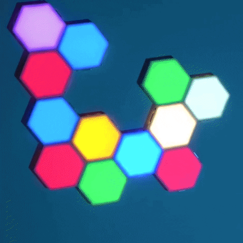 Touch Sensitive Modular Wall Lights Sangria Apricot