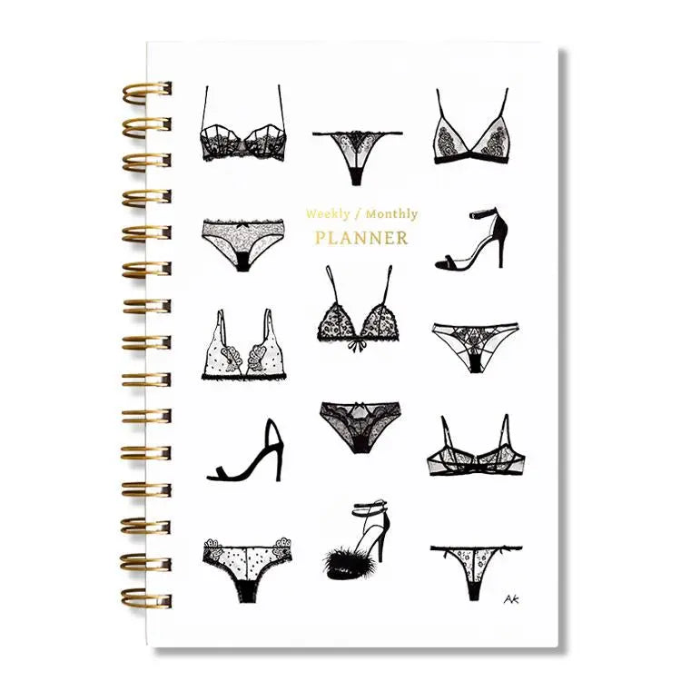 Undated Lingerie Planner Magenta Lelantos